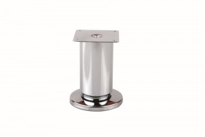 StrongLegs furniture leg FS001, 100Rmm, stainless steel imitation