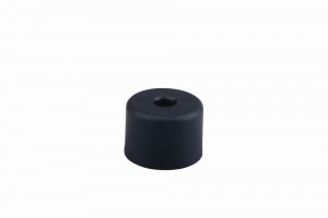 STRONG Glider screwing 496 50x35 mm black