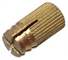 Impact dowel BU08-M4x10/5.2mm brass