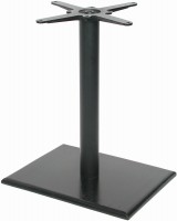 Table leg central BM 013, height 1100 mm, grey RAL 9006