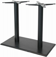 Table leg central BM 010, height 1100 mm, black