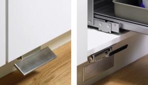 HETTICH 9111679 Pull pedal stainless steel