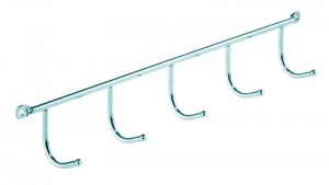 KES 001077 hooks 5x 350mm into the soil chrome