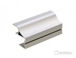 SEVROLL 02723 Comfort 18 II grab bar 2.7m silver