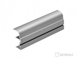 SEVROLL Minicomfort II handle profile 2,7m silver