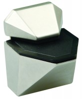 Toucan Prismo 5651-48.SL.29 angular stainless steel imitation