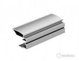 SEVROLL Victoria II handle profile 16/18mm 2,7m silver