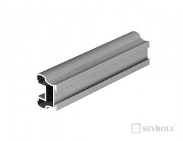 SEVROLL 02692 Romeo II handle profile, 2.7 m, silver