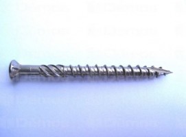 Screw Terrasso 5x80 TX25 countersunk head stainless steel