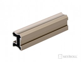 SEVROLL 02711 Julia II handle profile, 2,7m olive