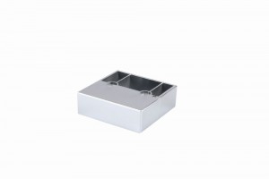 StrongLegs furniture leg FP004, 20mm, shiny chrome