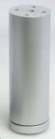 Furniture leg 709R height 150mm gray RAL9006
