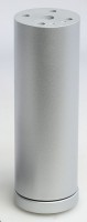 Furniture leg 709R height 150mm grey RAL9006