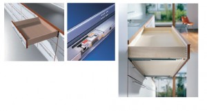 BLUM 560H2700B Tandem full extension 270mm soft-closing