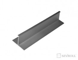 SEVROLL 01710 connecting rail H04/18 3m silver
