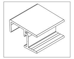 Plinth INSIDE/OUTSIDE CORNER 90° STAINLESS STEEL 150mm REHAU