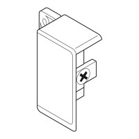 BLUM ZIF.3010.03 front bracket "N" white L