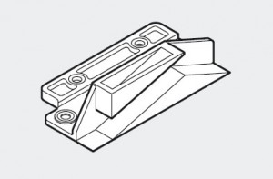 BLUM 295.5300 lock adapter