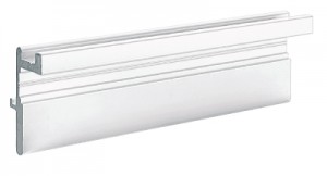 HETTICH 79014 WingLine 230 upper support profile 2400 mm black