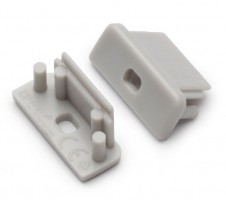 StrongLumio end parts for Surface 10 bar gray (pair)