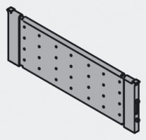 BLUM ZSI.020Q Orga Line cross divider profile 176mm grey