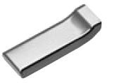 BLUM 70.1663 arm cover cap for half-overlay and overlay hinge, without logo