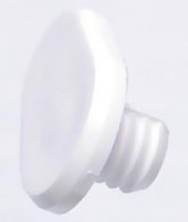 Cabinet stopper white