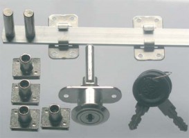 SISO 1018 central lock 600/4 nickel