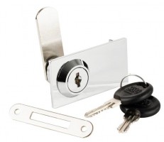 SISO 916 lock for two glass chrome