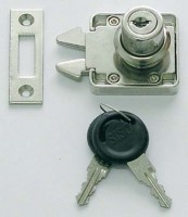 SISO 855 shutter lock key nickel