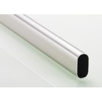 HETTICH 9000894 Clothes rail oval 15/30/5000 mm