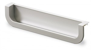 HETTICH 9065427 Handle ATHENA 160 mm anodised aluminium
