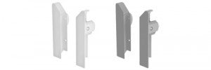 HETTICH 51487 MultiTech inner drawer front clips 86 mm white L+P