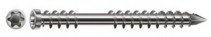 SPAX screw 5x60 cylindrical TXS, A2, C, silver
