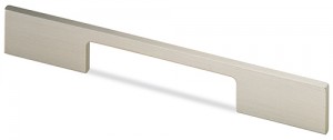 HETTICH 115018 Handle Velitra 204/192 or 128 mm staniless steel imitation