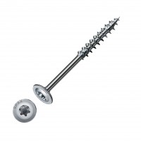 SPAX screw 8x200/80 disc head TXS, W, 4C, partial thread