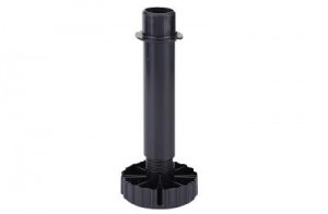 HETTICH 9306017 Korrekt leg 150mm black