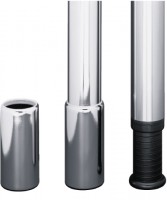 HETTICH 70199 Leg covers Femi imitation stainless steel