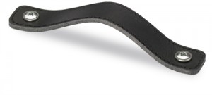 HETTICH 9071844 NICA handle 94/64 mm black leather