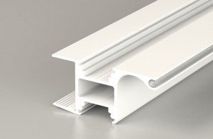 StrongLumio  ALU profile for LED Lucera - white 4000mm + sealing