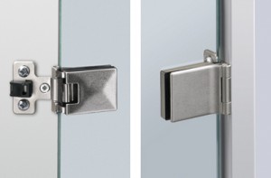 HETTICH 69934 glass hanger ET 5150 Z center matt nickel
