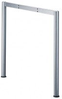 HETTICH 45976 Round table base, heigHETTICH 715 mm, aluminium