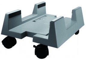 Plastic trolley for PC cabinets