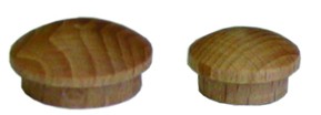 Blind - lid with pin 10mm beech