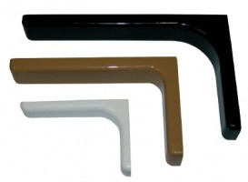 Console 12x8cm plastic cover white