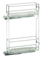 VIBO side double basket for top cabinet 150mm right