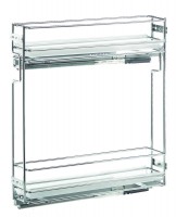 VIBO double side basket 150mm plastic bowl left