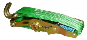 Clamping band cast iron 0.4m/35mm (ratchet)