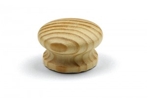 TULIP Knob Jacek pine lacquered+screw