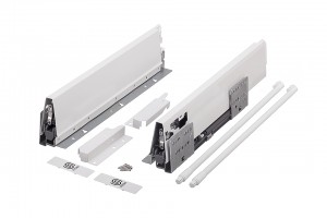 StrongBox H204/500mm white with 1 rail